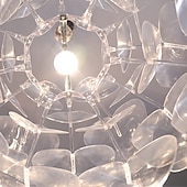 preiswerte Pendelleuchte-LED-Pendelleuchte 60cm Blumendesign moderne Acryl-Kronleuchter-Pendelleuchte exquisite Deckenbeleuchtung dekorative Deckenleuchte für Wohnzimmer Flur Schlafzimmer