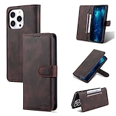 abordables Carcasas iPhone-teléfono Funda Para iPhone 16 iPhone 15 Pro Max Plus iPhone 14 13 12 11 Pro Max Plus X XR XS Phone 13 Pro Max 12 11 X XR XS Max 8 7 Tarjetas billetera Gire la tapa con Soporte Ranura para tarjetas