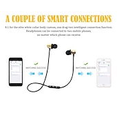 cheap Sports Headphones-Earphone In-Ear Magnetic Stereo Headset Headphone Outdoor Bluetooth Gift