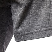 abordables Polo clásico para hombre-Hombre Camisetas polo Polo de algodón Casual Deportes Clásico Manga Corta Básico Cómodo Plano Bolsillo Botones Verano Ajuste regular Negro Blanco Gris Camisetas polo