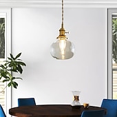 economico Luci a sospensione-lampada a sospensione a led isola luce 1-luce 15 cm lampada a sospensione in vetro rame led elegante design singolo isola luci ristorante in stile moderno negozi / caffè luci soggiorno