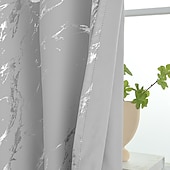 economico Curtain blackout-tende per tende oscuranti passacavo per fattoria/occhiello pannelli per tende per soggiorno porta della camera da letto cucina balcone trattamenti per finestre oscuramento termico della stanza