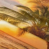 billiga Ocean Beach Gobeläng-strand hängande gobeläng väggkonst stor gobeläng väggmålning dekor fotografi bakgrund filt gardin hem sovrum vardagsrum dekoration