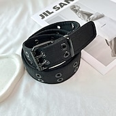 お買い得  メンズのベルト-男性用 ベルト タクティカルベルト ナイロンウェブワークベルト ブラック ブルー キャンバス 合金 現代コンテンポラリー 軍隊 軍 平織り デイリーウェア バケーション お出かけ