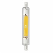 billige Kornpærer med LED-dimmes uten flimmer led r7s glass cob tube pære 78mm 118mm maislampe 110v 220v høyeffekt j78 j118 bytt halogenlys lampadas