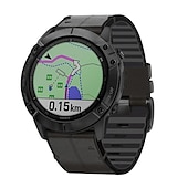 tanie Opaski do zegarków Garmin-Pasek do zegarka na Garmin Fenix 7X 7S 7 Pro Approach S70 Epix Pro 42mm 47mm 51mm Instinct 2X Tactix 7 Amoled Forerunner 955 255 Enduro Marq Descent Quatix 20mm 22mm 26mm Silikon Zastąpienie Pasek