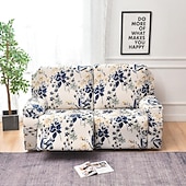 cheap Recliner Chair Cover-Stretch Reclining Couch Covers 2 Seater Loveseat Reclining Sofa Cover Couch Slipcover with Elastic Loop, Anti-cat Scratch Furniture Protector for Kids, Pets, Dogs, Cats