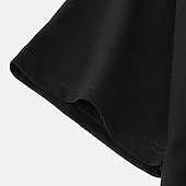 ieftine tricouri pentru bărbați mărimi plus-Bărbați Mărime Plus Tricou Mare si inalt Imprimeu Grafic Crewneck Imprimeu Mânecă scurtă Șic Stradă Stilat Casual Topuri În aer liber Ieșire Topuri