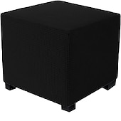 cheap Ottoman Cover-Stretch Ottoman Cover Square Ottoman Slipcovers Rectangular Foldable Storage Stool Cover Bench Cover Furniture Protector Soft Slipcover with Elastic Bottom