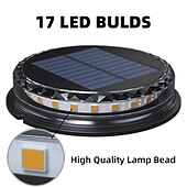 ieftine Lumini de sol-lumini solare cu led pentru gazon lumini la sol lumini solare în aer liber impermeabile în pământ pentru pasarelă peisaj trepte de gazon etc.