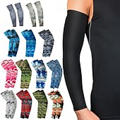 cheap Armwarmers &amp; Leg Warmers-BOODUN Cycling Sleeves Graphic Camo / Camouflage Sunscreen Dust Proof Sweat wicking Comfortable Bike / Cycling Pink Army Green Red for Men&#039;s Women&#039;s Adults&#039; Outdoor Exercise Cycling / Bike Graphic 1