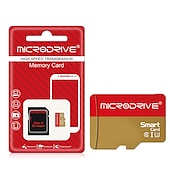 abordables Périphériques d&#039;ordinateur-Classe 10 haute vitesse 128 go 64 go 32 go 16 go sd u3 tf carte mémoire flash micro tf carte sd extension de stockage adaptateur sd pour téléphone intelligent dvr