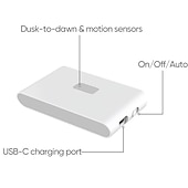 cheap Sensor Night Lights-PIR Motion Sensing Night Light USB Rechargeable LED Human Body Sensing Night Light Smart Light Control Wall Lamp for Room Wall Wardrobe Home Bathroom Shoe Cabinet Bedroom Lighting
