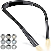 voordelige Leeslampjes-led-halsleeslampjes nieuwigheid flexibele nekverlichting handsfree boeklicht hanling leeslamp draagbare usb oplaadbare boekverlichting