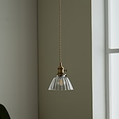 economico Luci a sospensione-lampada a sospensione a led isola luce 1-luce 15 cm lampada a sospensione in vetro rame led elegante design singolo isola luci ristorante in stile moderno negozi / caffè luci soggiorno