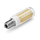 お買い得  LEDボール型電球-6個のled電球 g9 88ledランプ ac 220v電球 smd2835 ledスポットライトシャンデリア照明 ハロゲンランプe14
