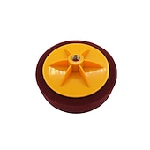 economico set di punte da trapano-Tampone per lucidatura per lucidatura per trapano in spugna per ceratura da 6 pollici con asta di collegamento