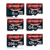cheap Computer Peripherals-Memory Card Class 10 High Speed 128GB 64GB 32GB 16GB SD U3 TF Memory Card Flash Micro Tf SD Card Storage Expansion SD Adapter for Smart Phone DVR