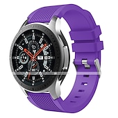 رخيصةأون عصابات ساعات سامسونج-حزام إلى Samsung Watch 3 45mm, Galaxy Wacth 46mm, Gear S3 Classic / Frontier, Gear 2 Neo Live سيليكون إستبدال حزام 22mm عصابة الرياضة معصمه