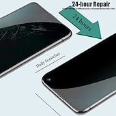 זול מגיני מסך ל-Samsung-2 יח &#039; מגן מסך עבור סמסונג גלקסי S24 Ultra Plus S23 S22 S21 S20 Plus Ultra Note 20 Ultra 10 Plus S25 Ultra TPU הידרוג&#039;ל פרטיות נגד ריגול אנטי בועות נוגד טביעות אצבעות אולטרה דק עמיד לשריטות