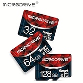 cheap Computer Peripherals-Memory Card Class 10 High Speed 128GB 64GB 32GB 16GB SD U3 TF Memory Card Flash Micro Tf SD Card Storage Expansion SD Adapter for Smart Phone DVR