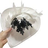 abordables Tocados-Fascinators Sombreros Tocados Sinamay Formal Boda El derby de Kentucky Carrera de caballos Iglesia Elegante Glamouroso Retro Con Pluma Celada Sombreros