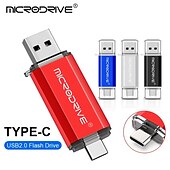 levne Doplňky k počítačům-microdrive 32gb 64gb 128gb usb flash disk otg typ-c vysokorychlostní notebook