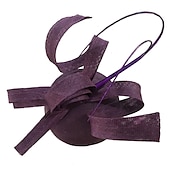 Χαμηλού Κόστους Fascinators-Fascinators Ψεύτικος Λινός Γάμος Kentucky Derby Κοκτέιλ Royal Astcot Μόδα Vintage Με Bowknot Επικεφαλίδα Κεφαλαιοφυλακή ντυθείτε για να εντυπωσιάσετε Ημέρα Αγώνων Φόρεμα 2025