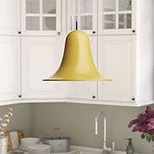 abordables Suspension-Suspension led mini île lumière plafond suspension 1 lumière 3000k suspension éclairage pour chambre salon salle à manger cuisine
