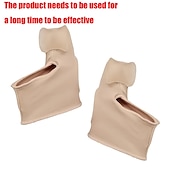 abordables Cuidado Personal &amp; Salud-Protector de pie sebs para el cuidado de los pies, corrector de hallux valgus, alto elástico, separador de dedos de día y noche, cubierta de pie con silicona