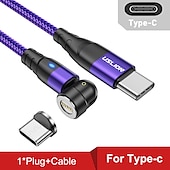 お買い得  スマホケーブル-マルチ充電ケーブル 60W 3.3フィート 6.6フィート USBCからLightning/マイクロ/USBC 3 A 急速充電 ナイロン編組 耐久 磁石バックル 用途 サムスン Xiaomi Huawei 携帯電話アクセサリー