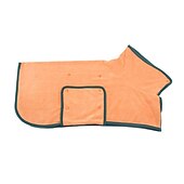 ieftine halat de baie purtabil-prosop pentru animale de companie absorbant cu uscare rapidă halat de baie pentru câini mare verde animal de companie it wrap talie halat de baie