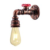 abordables Appliques murales LED-lightinthebox applique rétro lampe murale rétro industrielle lampe murale créative pour conduite d&#039;eau tieyi maximum 60w applicable à la chambre à coucher cuisine restaurant loft café bar couloir