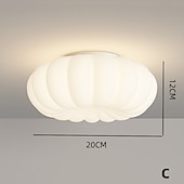 abordables Luces de techo regulables-luz de techo led montaje empotrado 20 cm luz de techo luz de techo led luz de techo redonda moderna lámpara de techo para sala de estar pasillo