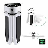 ieftine Lumini și felinare de camping-lumini de camping solare în aer liber 60 LED bec reîncărcabil usb lampă portabilă pliabilă tabără pentru cort drumeții picnic lampă lanternă de urgență