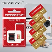 זול ציוד היקפי למחשב-כרטיס זיכרון 32gb 64gb 128gb 256gb u3 mini sd card class 10 tf כרטיס פלאש micro tf sd כרטיסי כרטיס זיכרון לטלפון נייד מחשב אוזניות רמקול HD מצלמת psp sd