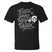 voordelige T-shirts in grote maten voor heren-Voor heren Grote maten T-shirt Groot en klein Grafisch Ronde hals Afdrukken Korte Mouw Streetwear Stijlvol Casual Tops Buiten Uitgaan Tops