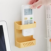 cheap Home Storage &amp; Hooks-Wall-mounted Mobile Phone Plug Charging Remote Control Storage Box BracketInstalling Organizer Bracket Without Punching