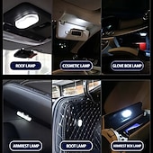 economico Luci decorative-mini led per auto luce d&#039;atmosfera per interni usb ricaricabile magnetica wireless touch light luce di lettura per tetto accessori per interni auto