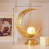 levne Ramadán dekorace světla-eid mubarak dekorativní lampa sváteční osvětlení muslimský ramadán festival led hrad měsíc noční světlo domácí stěna ložnice dekorace