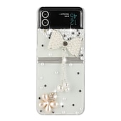 billige Samsung-etui-telefon Etui Til Samsung Galaxy Z Flip 6 Z Flip 5 Z Flip 4 Z Flip 3 Flip Case Flipp Bling Rhinstein Krystall diamant PC