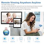 cheap Indoor IP Network Cameras-Upgraded Dual Lens 10XHybrid Zoom Light Bulb Security Camera WIFI 360 Auto Tracking Security Camera Color Night Vision Siren&amp; Light Alarm PTZ IP Camera For Home Security