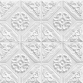 cheap Brick&amp;Stone Wallpaper-Cool Wallpapers White Foam Wall Mural Wall Panel Peel and Stick Wall Sticker Floral Removable Wall Covering, PVC/Vinyl Material Self adhesive Wallpaper, Room Wallcovering for Home Decoration