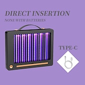 economico Luci repellenti-portatile usb elettronico ricaricabile zanzara fly killer lampada/bug zapper per viaggio estivocampeggio all&#039;apertopatiocasa e giardinotrappola per mosche trappola per falene/bug killer/insect killer
