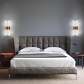 cheap Indoor Wall Lights-Indoor Wall Light LED Copper Dimmable Living Room Bedroom Metal Wall Lights 3000K E26 Wall Light Fixtures for Bedroom Bathroom