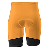 billiga Shorts, tights och byxor för män-Herr Cykelshorts Cykel Vadderade shorts Underdelar Bergscykling Vägcykling sporter Grafisk 3D Tablett Cykel Andningsfunktion Snabb tork Gul Rosa Polyester Elastan Kläder Cykelkläder