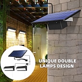 ieftine Aplice de Exterior-lumina solara lumina suspendata de exterior comutator automat cu senzor lumini de gradina cu cap dublu folosit in gradini curti in interior etc.