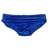 billiga Surfing, dykning och snorkling-Herr Badkläder Badshorts Simkort Slät Andningsfunktion Mjuk Utomhus Ledigt Dagligen Hawaiisk Stylish Svart Vit Microelastisk