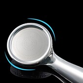 ieftine Duș Cu Mână-pulverizator cu duza de inalta presiune cap de dus care economiseste apa precipitatii cu abs cromat cap de dus accesorii baie