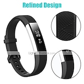 cheap Fitbit Watch Bands-Watch Band for Fitbit Alta HR Fitbit Ace Fitbit Alta Soft Silicone Replacement  Strap Adjustable Breathable Sport Band Wristband